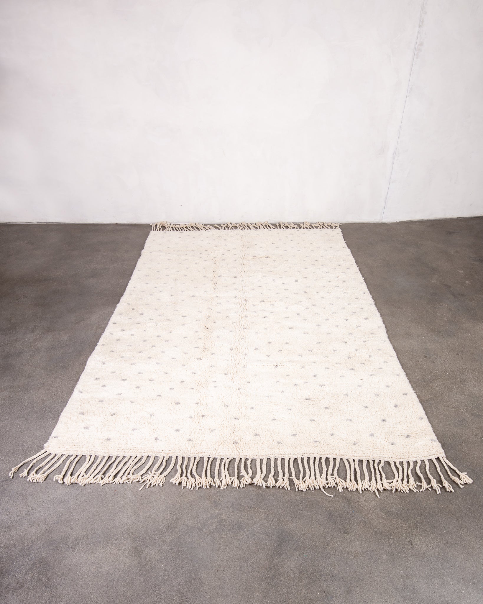 Modern designer handcrafted Berber rug from morocco Beniourain with beautiful colors and patterns